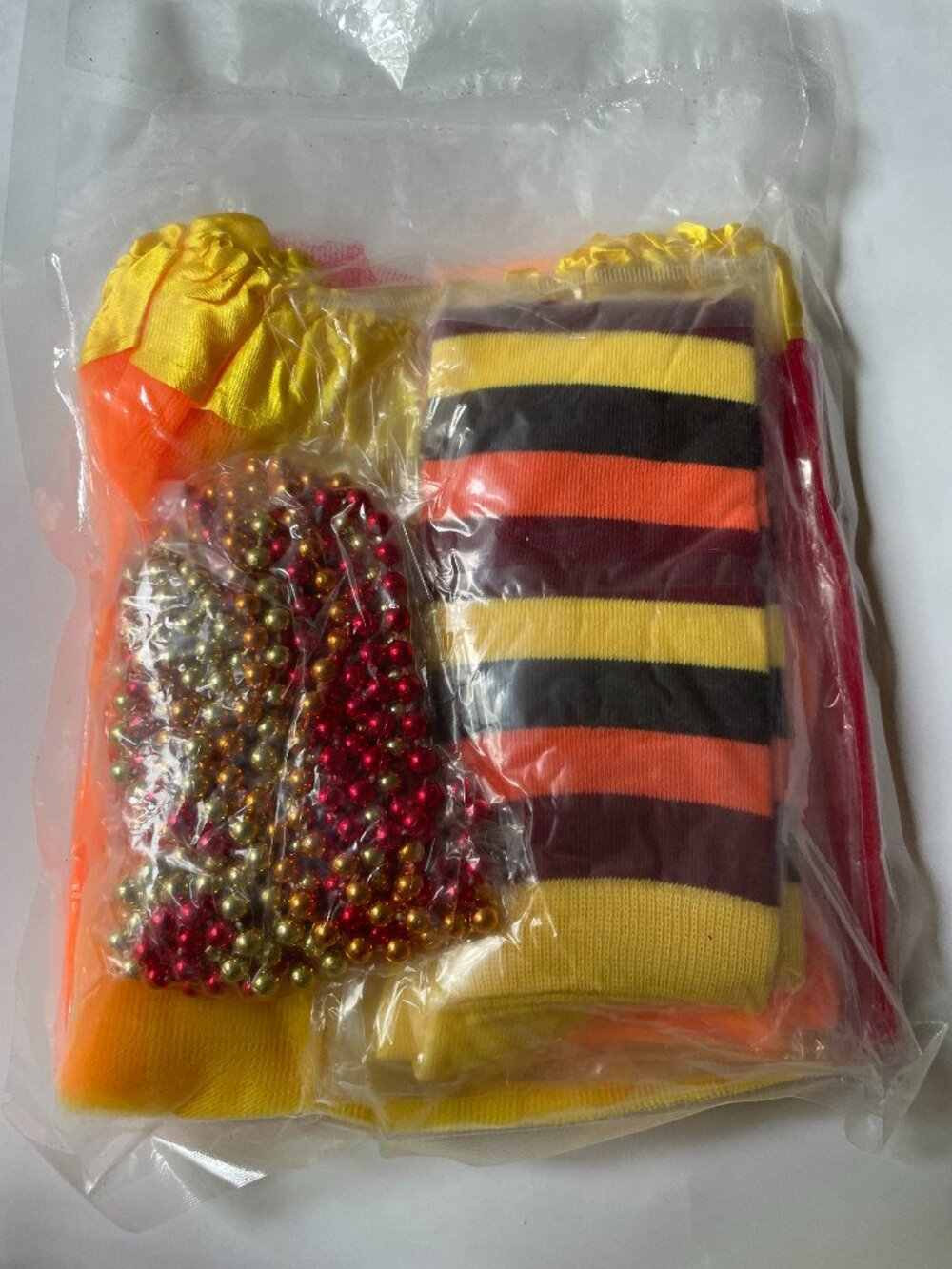 Women’s Red Orange Yellow Tutu Costume
